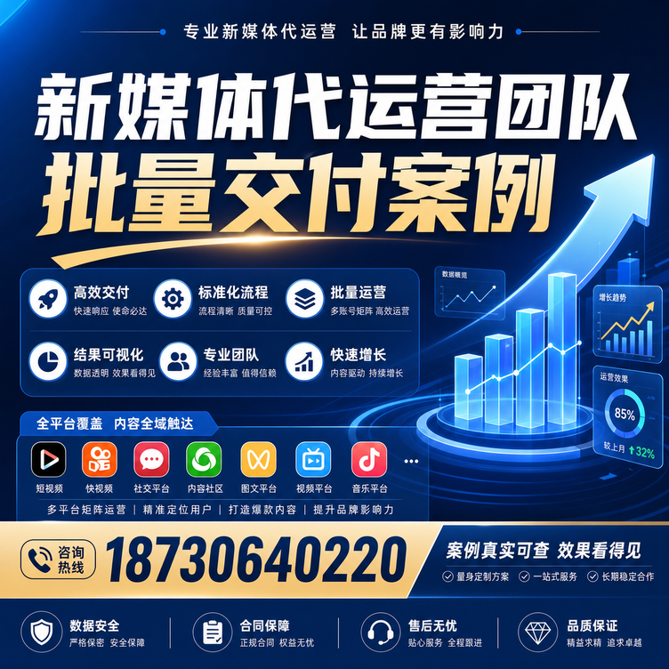 南宁代运营公司多客户账号批量高效交付案例