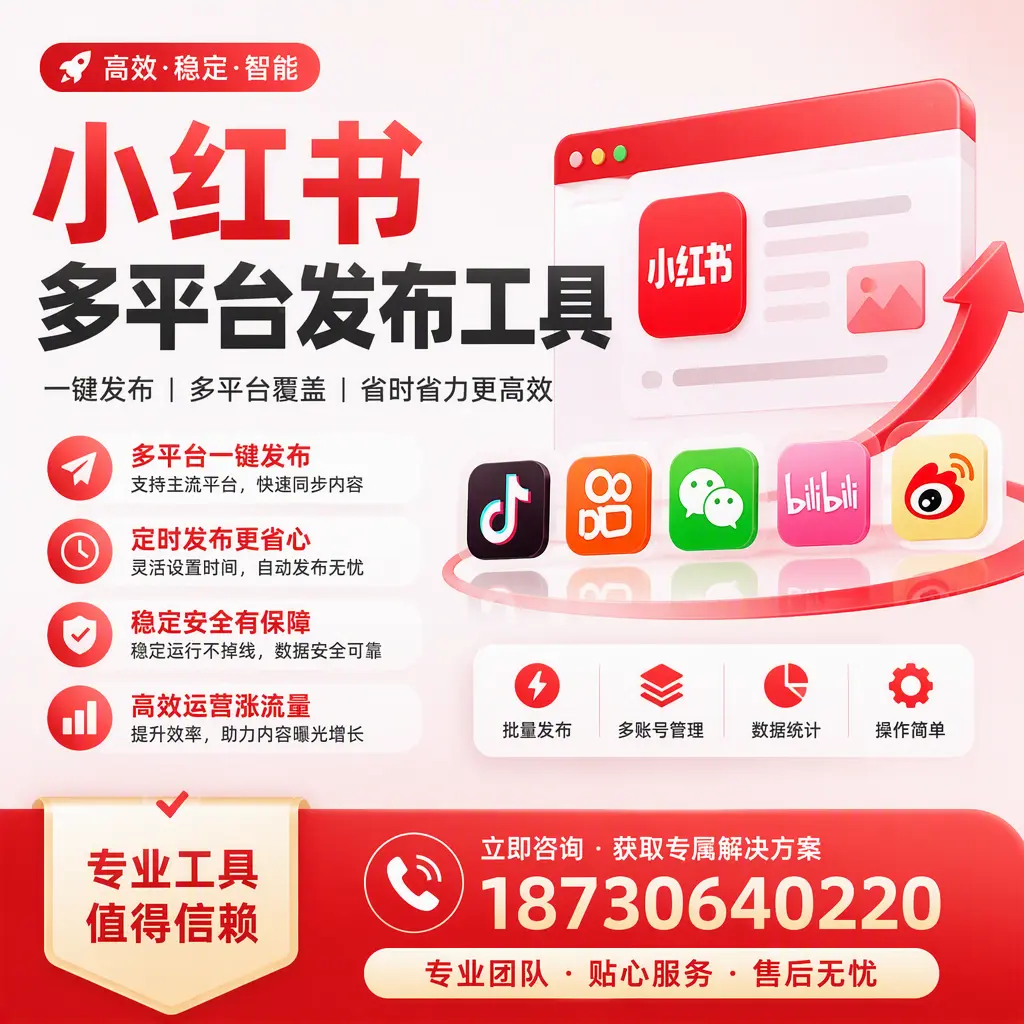 在 南宁 小红书多平台发布工具的市场前景分析